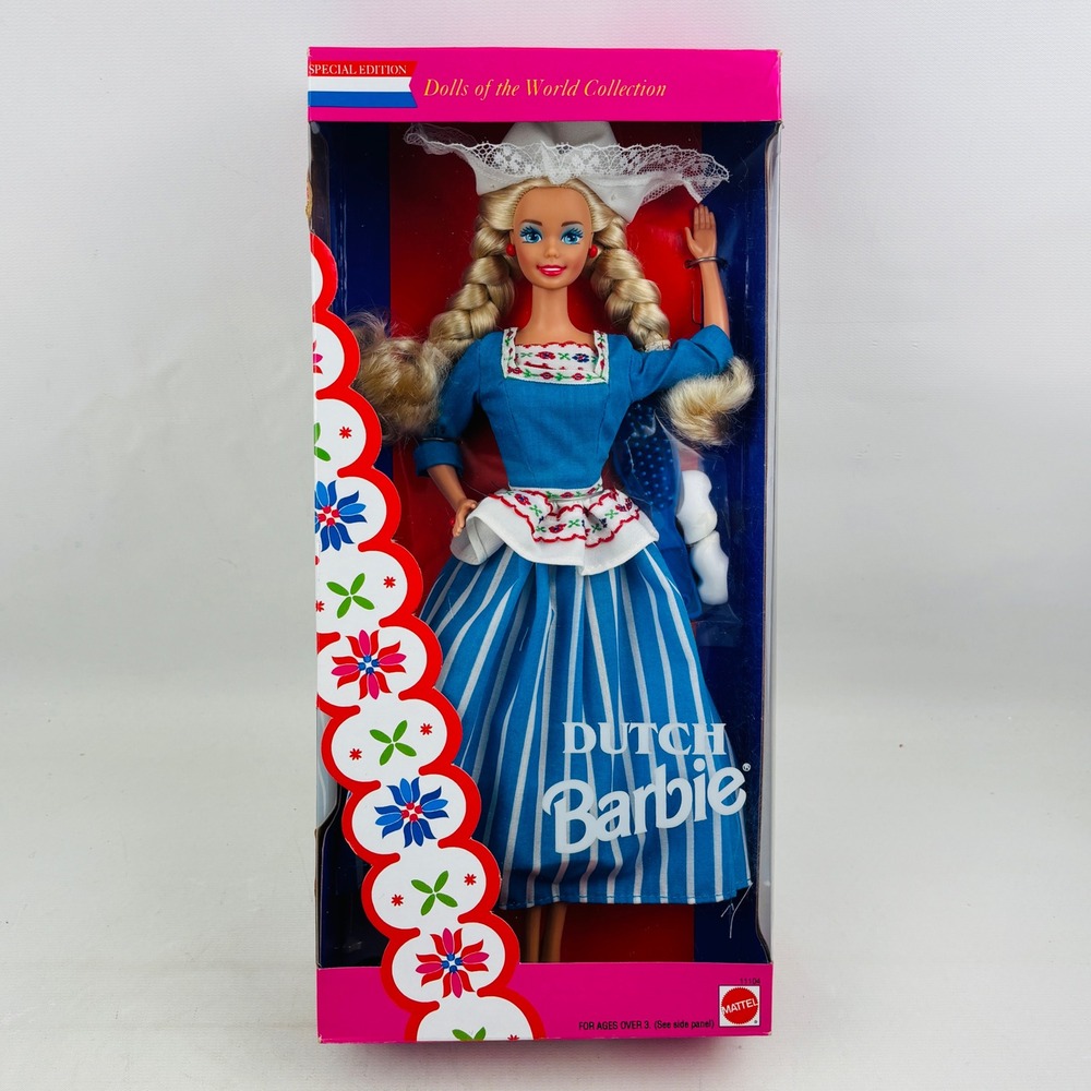 Dutch Barbie Dolls of the World Collection Special Edition 1993 Mattel 11104 Vtg
